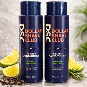 Dollar Shave Club Hydrating Shampoo and Conditioner - Navy Blue